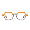 Matttew Cante 1108 Arancione Grigio Cristallo Glasses In Multi