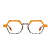 Matttew Cante 1108 Arancione Grigio Cristallo Glasses In Multi