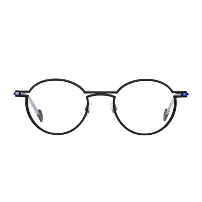 Matttew Carbon Eyeglasses In Black
