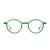 Matttew Carbon 1567 Verde Grigio Glasses In Green