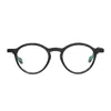 Matttew Cereus 1147 Verde Cristallo Nero Glasses In Black