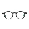 Matttew Cereus 1147 Verde Cristallo Nero Glasses In Black