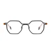 Matttew Cobalt 1557 Nero Arancione Glasses In Black