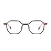 Matttew Cobalt 1557 Nero Arancione Glasses
