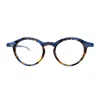 Matttew Colombier 552 Blu/marrone Glasses In Blu