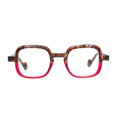 Matttew Dominos 1890 Mix Marrone Rosa Glasses In Brown