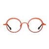 Matttew Ellipsis 1746 Arancione Corallo Glasses In Orange