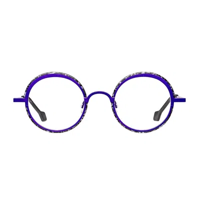 Matttew Ellipsis 1747 Viola Glasses In Blue
