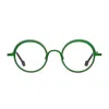 Matttew Ellipsis Eyeglasses In Green