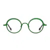 Matttew Ellipsis Eyeglasses In Green