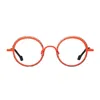 Matttew Ellipsis 1746 Arancione Corallo Glasses In Orange