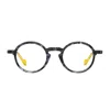Matttew Feroc 1515 Grigio Nero Giallo Glasses In Gray