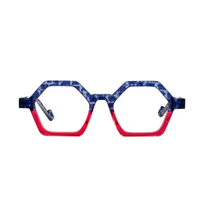 Matttew Floyd Glasses In Red