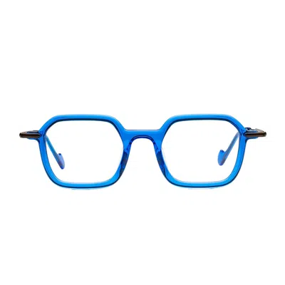 Matttew Fruity 1867 Blu Marrone Glasses In Blue
