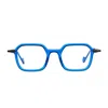 Matttew Fruity 1867 Blu Marrone Glasses In Blue