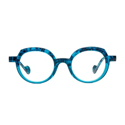 Matttew Halma 1902 Mix Turchese Glasses In Blue