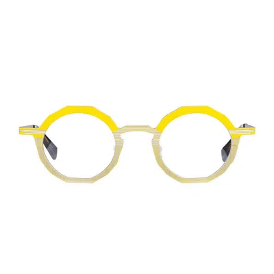 Matttew Hertz Eyeglasses In Yellow