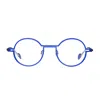Matttew Platine Eyeglasses In Blue