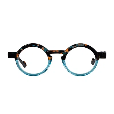 Matttew Rolling Glasses In 1067 Light Blue/black