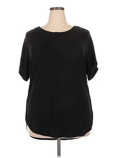 Pre-owned Matty M 3/4 Sleeve T-shirt In Black