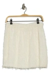 Matty M . A-line Mini Skirt In Neutral