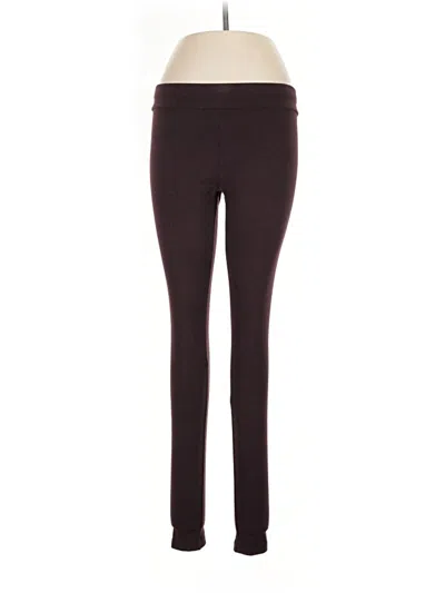 Pre-owned Matty M Active Pants In Burgundy