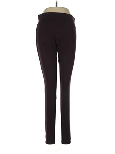 Pre-owned Matty M Active Pants In Burgundy