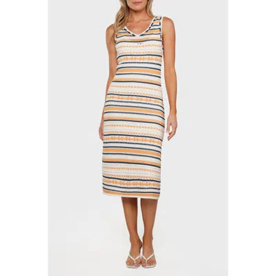 Matty M . Alexis Crochet Midi Sundress