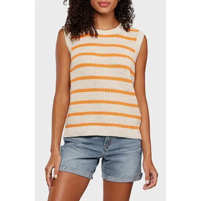 Matty M . Amelia Sweater Vest In Neutral