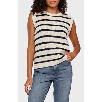 Matty M . Amelia Sweater Vest In Neutral
