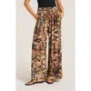 Matty M . Aster Wide Leg Pants In Brown