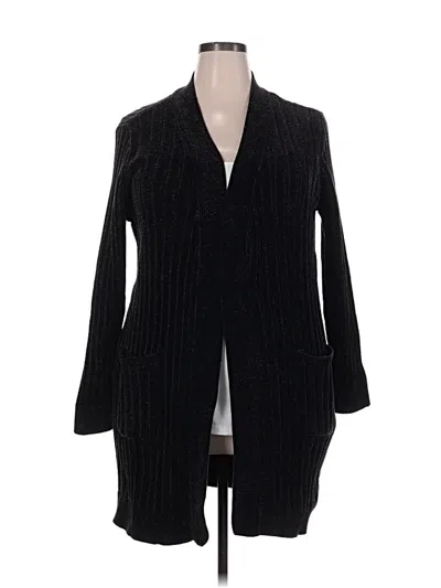 Pre-owned Matty M Cardigan Sweater In Black