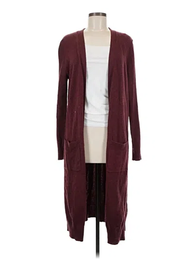 Pre-owned Matty M Cardigan Sweater In Burgundy