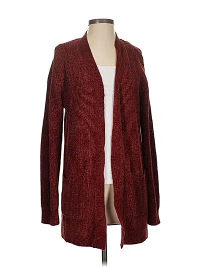 Pre-owned Matty M Cardigan Sweater In Burgundy