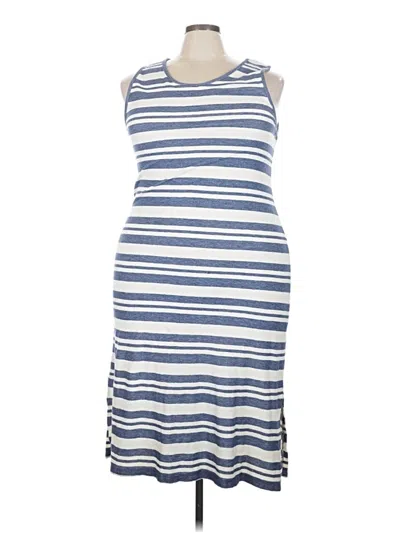 Pre-owned Matty M Casual Dress In Blue