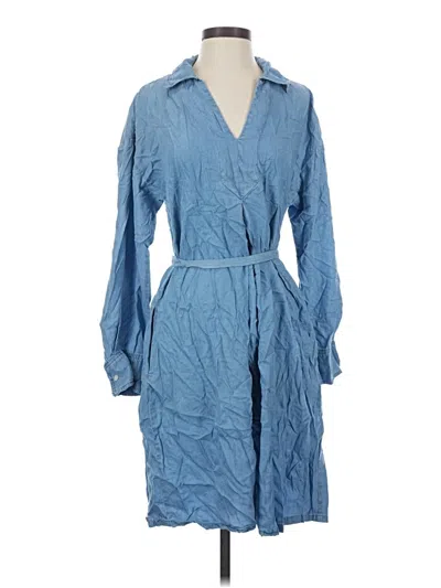 Pre-owned Matty M Casual Dress In Blue