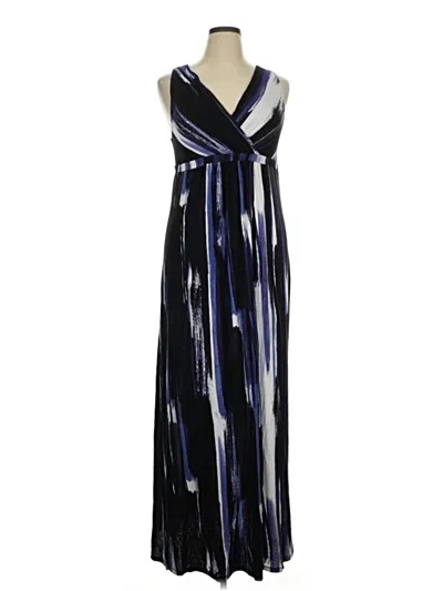 Pre-owned Matty M Casual Dress In Blue