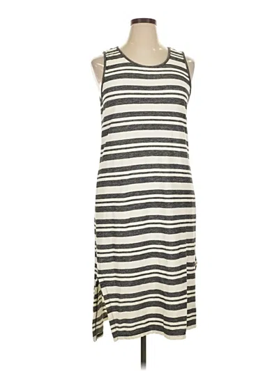 Pre-owned Matty M Casual Dress In Ivory