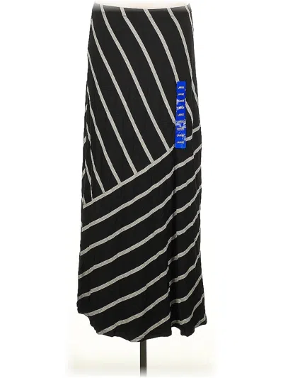 Matty M Casual Skirt In Black