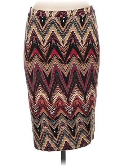 Pre-owned Matty M Casual Skirt In Brown