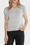 Matty M . Charlotte T-shirt In Gray