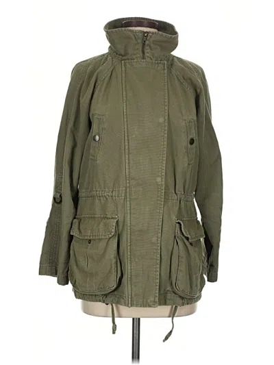 Pre-owned Matty M Coat In Green