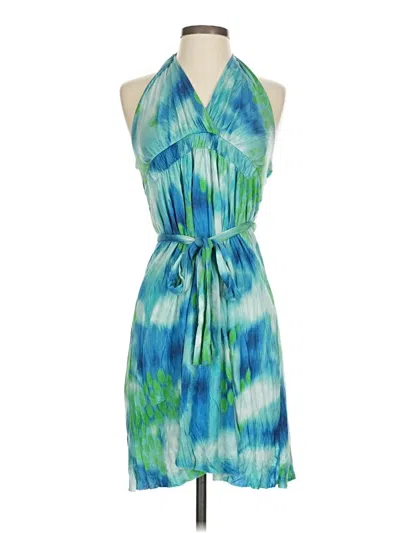 Pre-owned Matty M Cocktail Dress In Blue