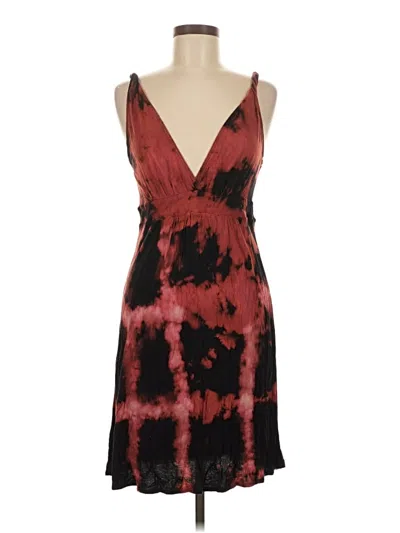 Pre-owned Matty M Cocktail Dress In Burgundy
