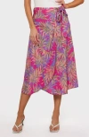 Matty M . Cora Wrap Skirt In Multi