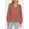 Matty M . Dawson Tie Top In Blue