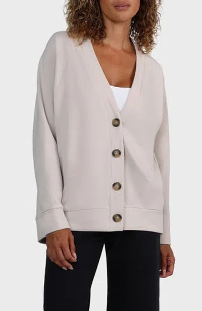 Matty M . Denny Knit Cardigan In Neutral