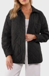 Matty M Ellwood Quilted Jacket In Black