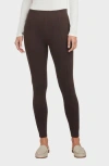 Matty M . Front Seam Ankle Leggings In Brown