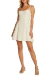 Matty M . Hampton Mini Sundress In Neutral